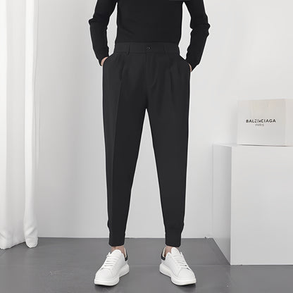 Micheal - Moderne, bequeme, locker sitzende  Hose für Herren