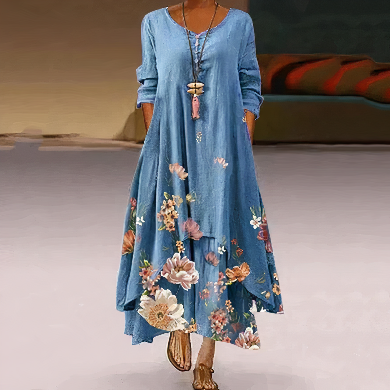 Blume – Ansprechendes Kleid