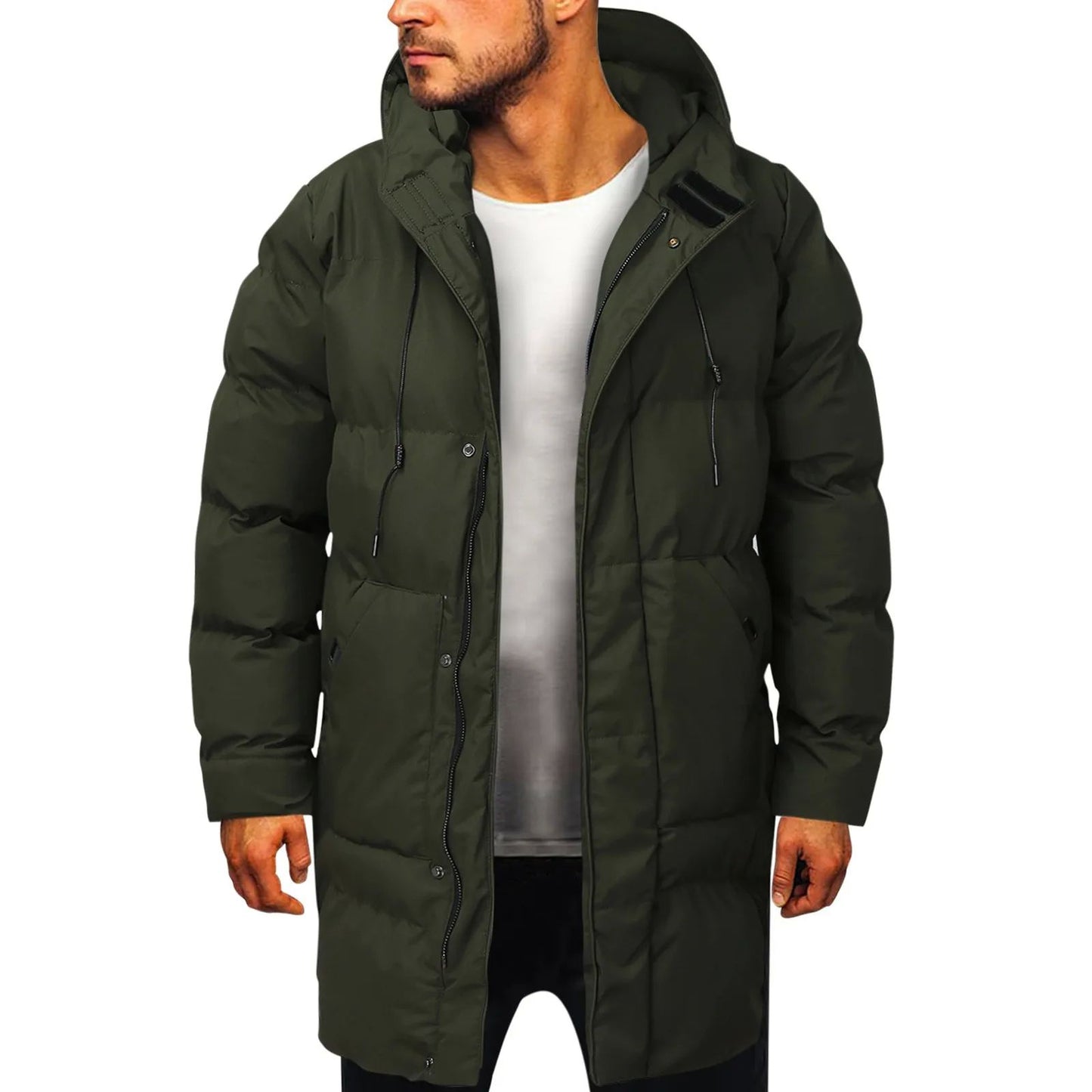 Darrel - Warme, lange Parka-Jacke für Herren