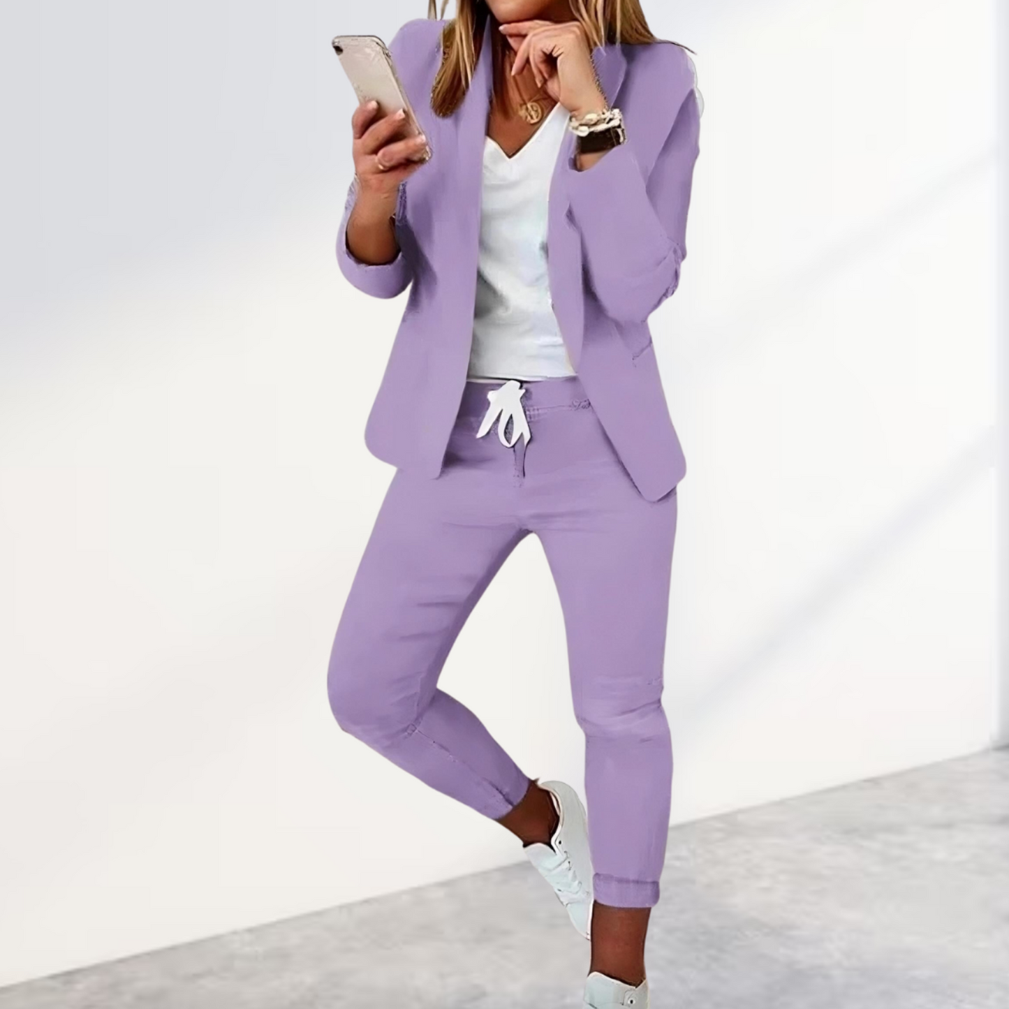Amélie – Eleganter Blazer und Passende Hose