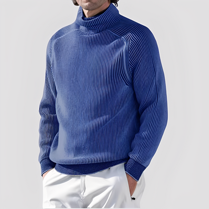 Chadwick - Eleganter, warmer Rollkragenpullover aus Wolle für Herren