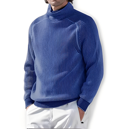 Jarrett - Lässiger Kaschmirpullover mit hohem Kragen für Herren