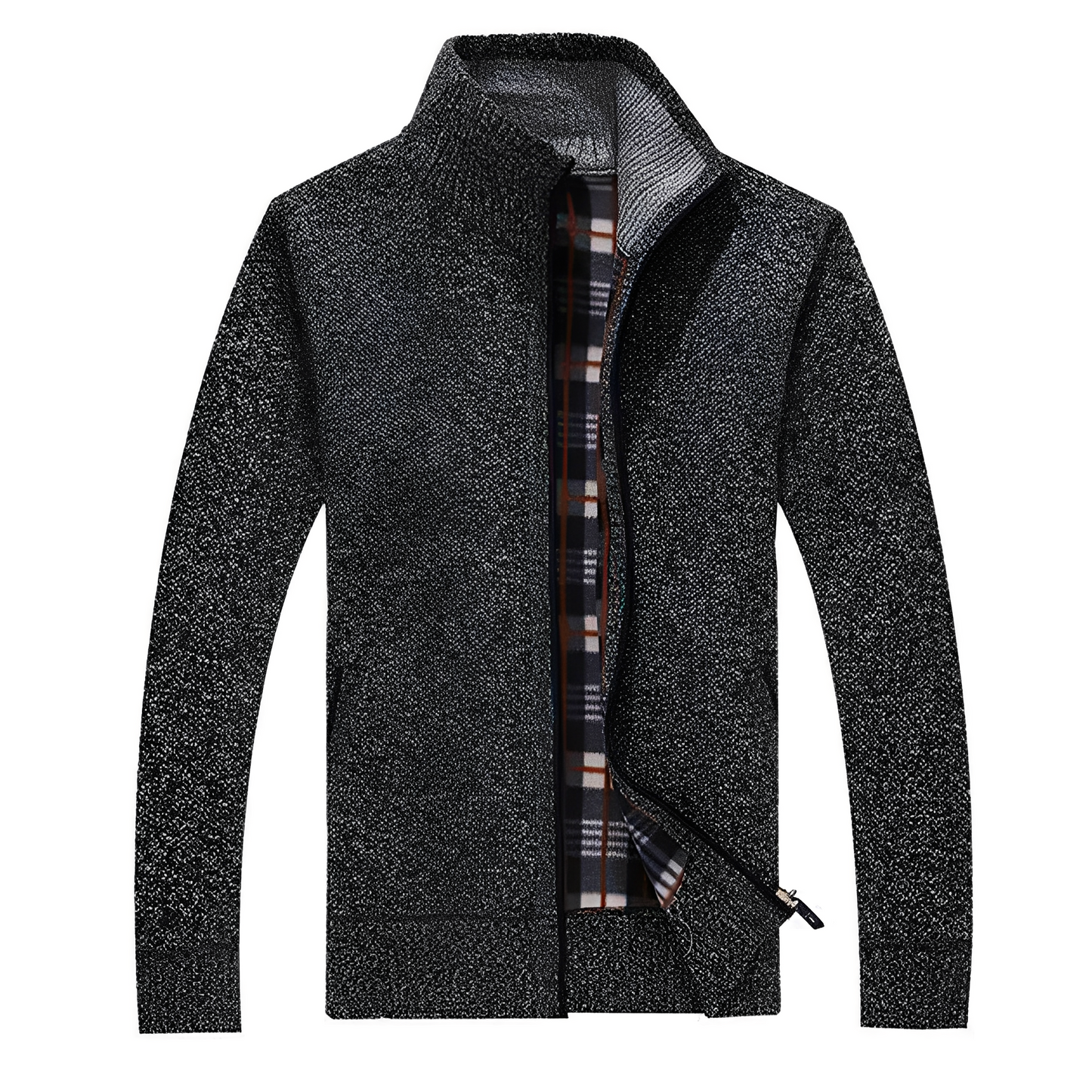 Malinda - Stilvoller Cardigan mit weichem Fleecefutter für Herren