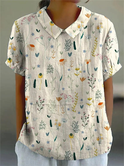 Raelyn - Wildblumen Bluse