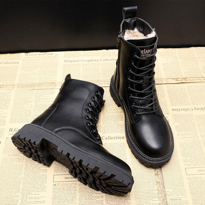 Melissa - Klassische Winterstiefel aus Leder für Damen