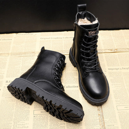 Melissa - Klassische Winterstiefel aus Leder für Damen