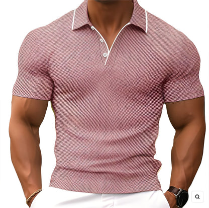 Florence - Lässiges Poloshirt mit Knöpfen für Herren