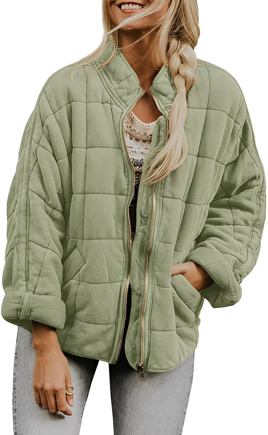 Mikaela - Dicke Oversize-Jacke für Damen