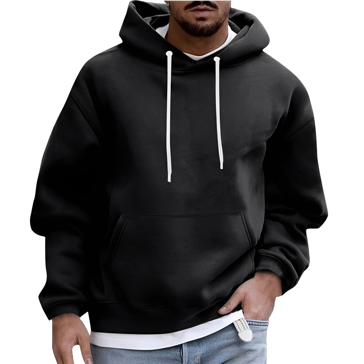 Rupert - Lässiger Hoodie mit Tasche für Herren