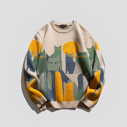 Davin - Stilvoller Pullover mit Aufdruck für Herren