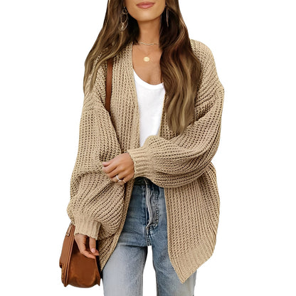 Nelly - Bequemer Damen-Cardigan mit offener Front