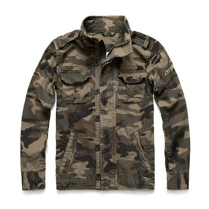 Trenton - Klassische Jeansjacke mit Taschen für Herren