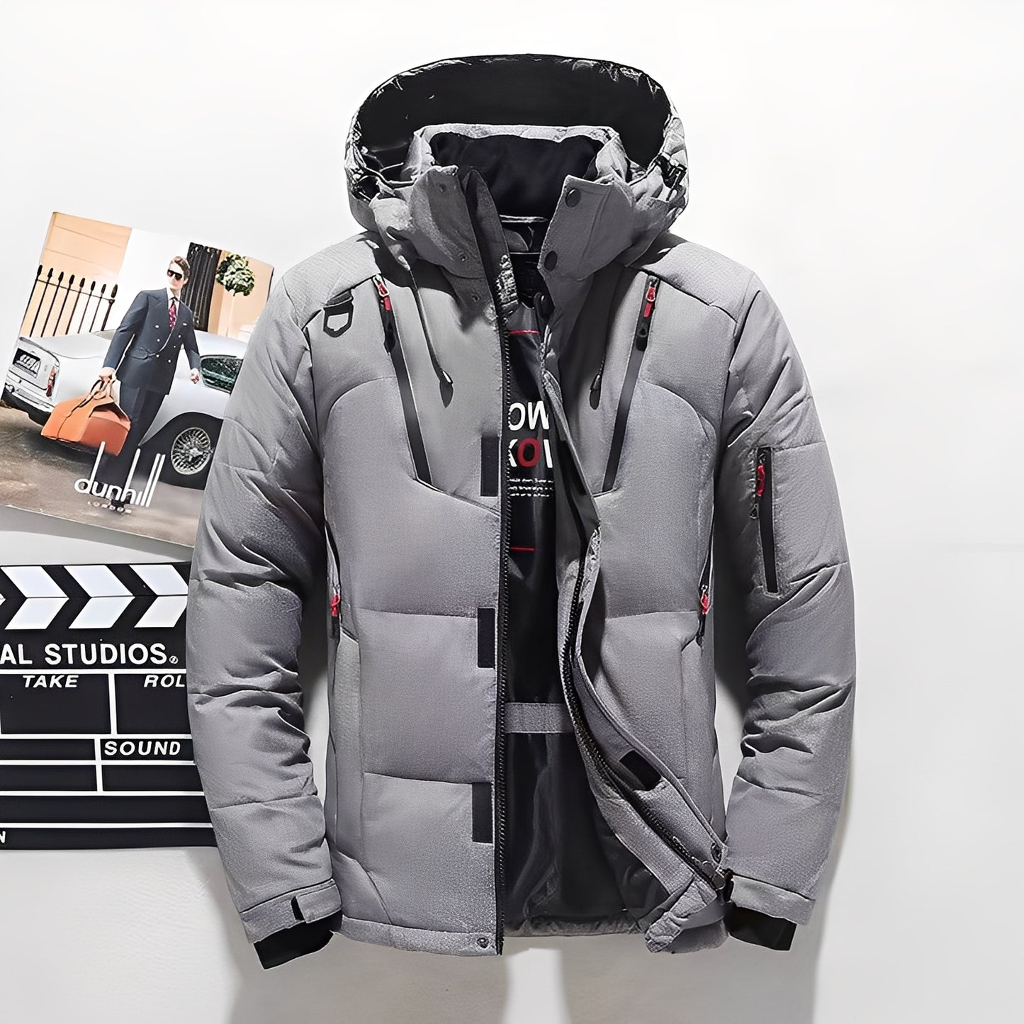 Robert - Moderne, dicke Winterjacke für Herren