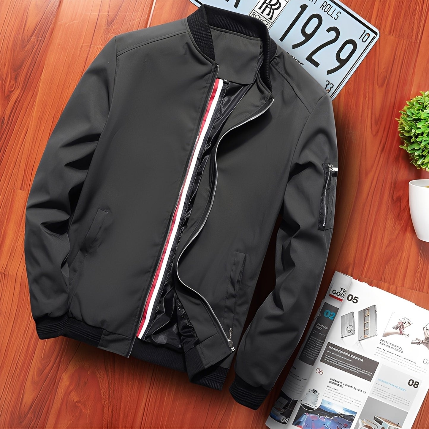 Leonard - Stilvolle Bomberjacke für Herren