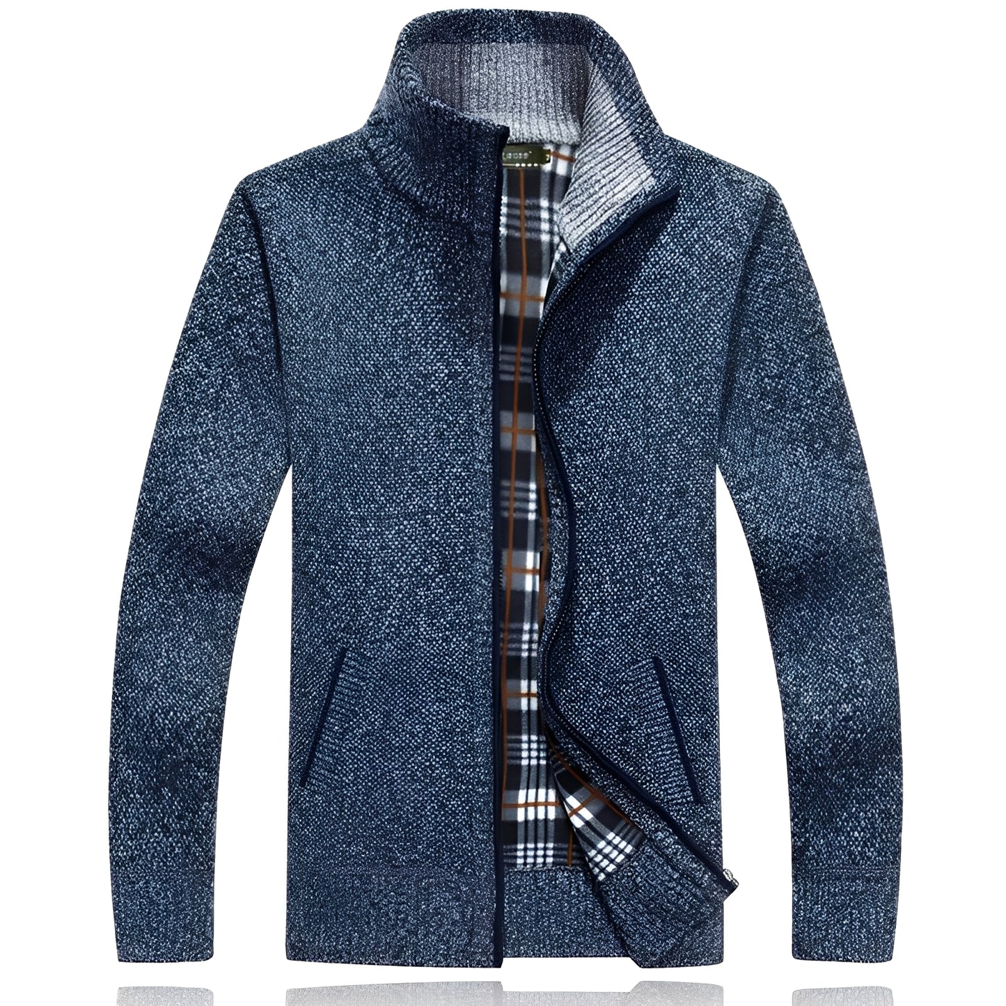 Malinda - Stilvoller Cardigan mit weichem Fleecefutter für Herren