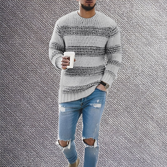 Deven - Gemütlicher Strickpullover für Herren