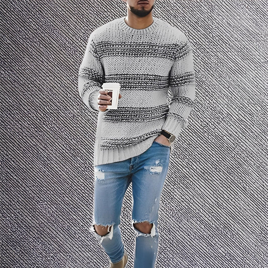 Kenzo - Herrenpullover mit zarten Streifen