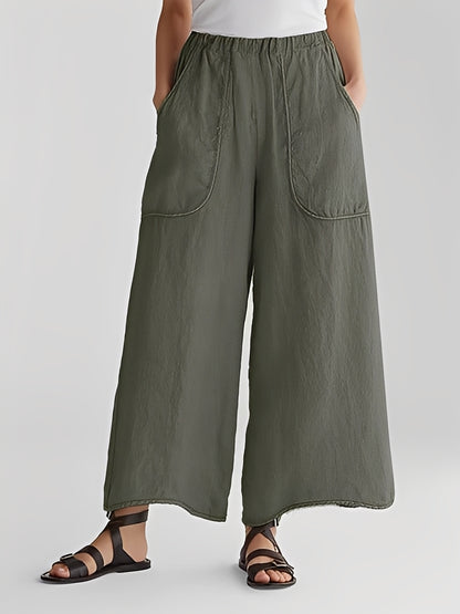 Marley - Lässige Hose mit weitem Bein für Damen