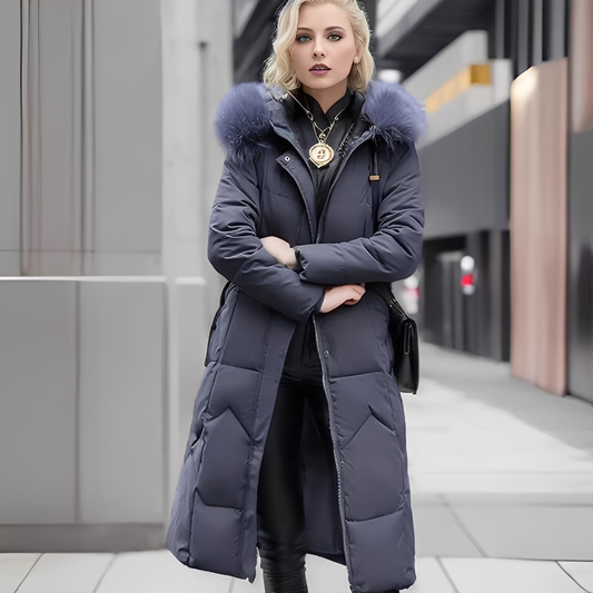 Marcellette - Damen-Winterjacke mit Kapuze