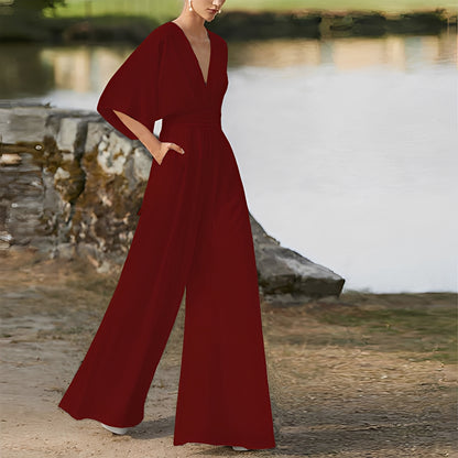 Carmella - Lockerer Jumpsuit mit hoher Taille für Damen