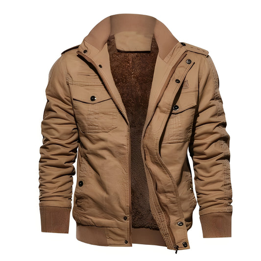 Gary - Stilvolle Fleecejacke mit Taschen für Herren