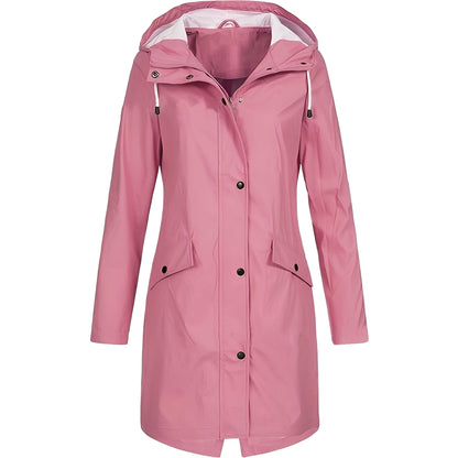 Mirabel - Langer winddichter Mantel für Damen
