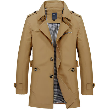 James - Eleganter Trenchcoat für Herren
