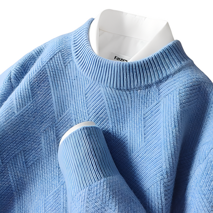Winfred - Stilvoller, locker geschnittener Kaschmirpullover für Herren