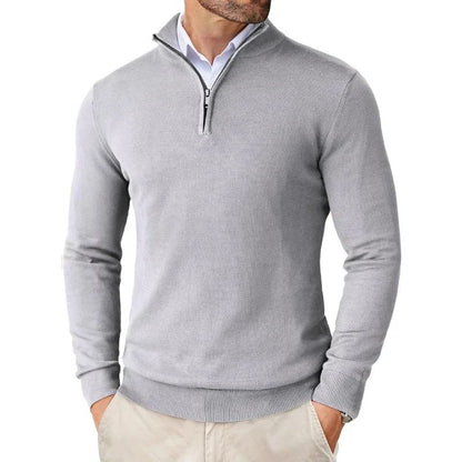 Bowen - Moderner Pullover mit Reißverschluss für Herren