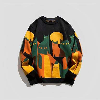 Davin - Stilvoller Pullover mit Aufdruck für Herren