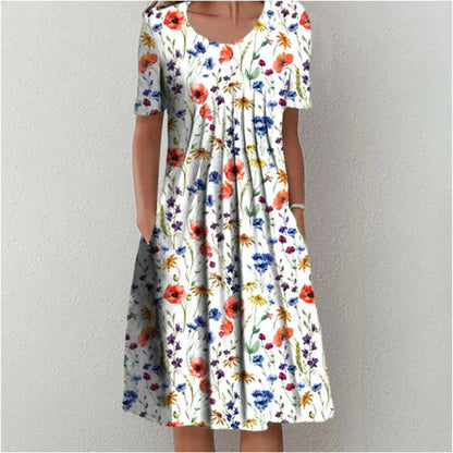 Erin - Elegantes Kleid mit Blumenmuster