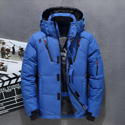 Damian - Moderne Kapuzenjacke mit mehreren Taschen für Herren