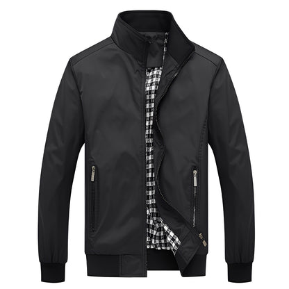 Terrence - Lässige, formelle, winddichte Jacke für Herren