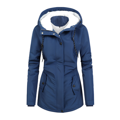 Hilary - Vielseitige Winterjacke mit Kapuze für Damen