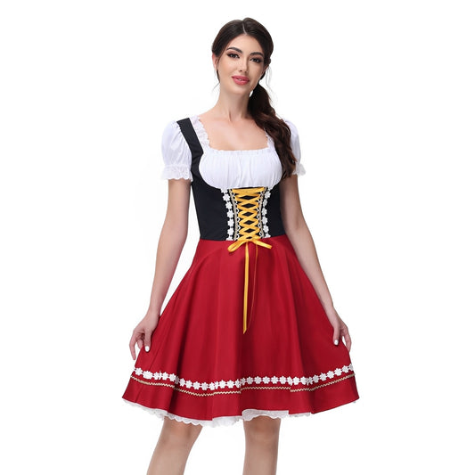 Sharyn - Lässiges Dirndl-Kleid für Frauen zum Oktoberfest