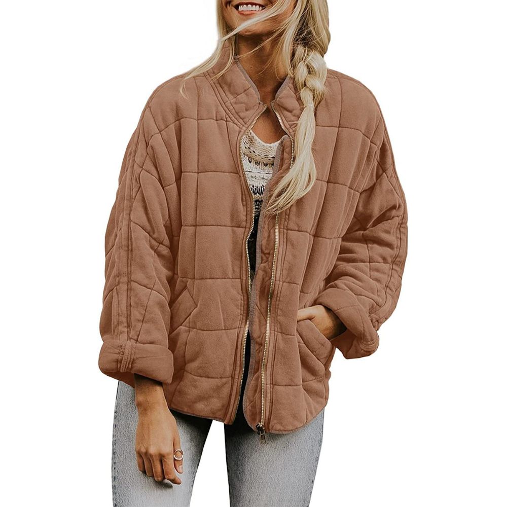 Reilly - Warme, lockere Jacke mit Taschen für Damen