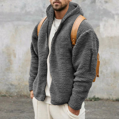Burton - Lässige Plüschjacke mit Kapuze für Herren