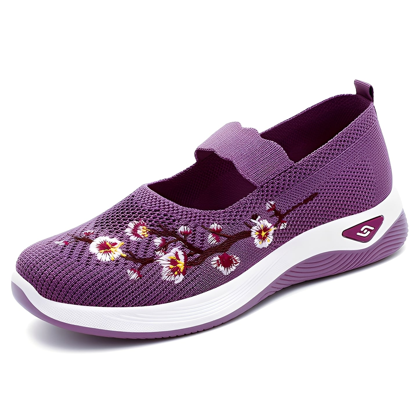 Jazmin - Lässige, atmungsaktive Schuhe mit Stickerei für Damen