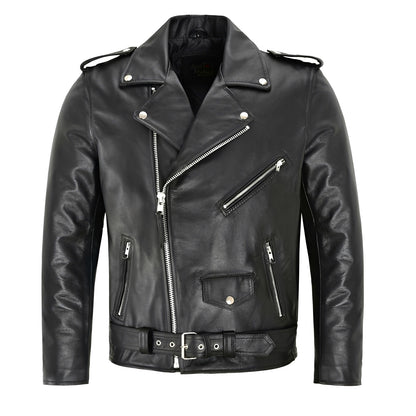 Elwin - Lederjacke mit mehreren Taschen für Herren