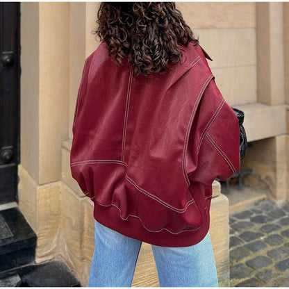 Jaidyn - Oversized-Bomberjacke für Damen