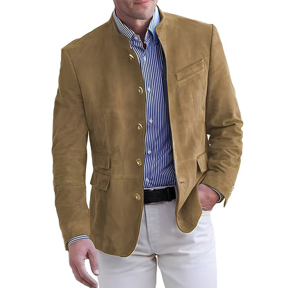 Brenden - Klassische Freizeitjacke mit Knöpfen für Herren