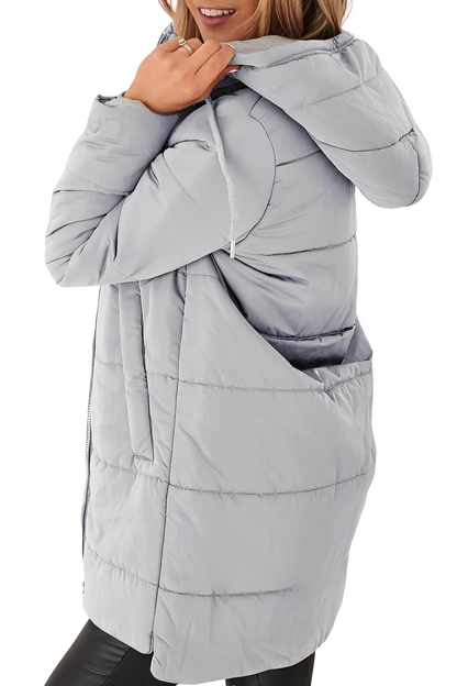 Lesley - Stilvolle Daunenjacke mit Kapuze für Damen