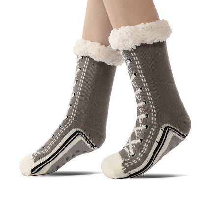 Sharla - Stilvolle Berber-Fleece-Socken für Damen