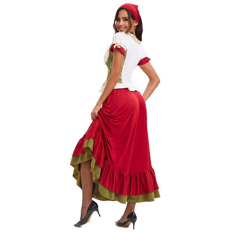 Katelyn - Modisches, schlankes Oktoberfest-Dirndlkleid für Damen
