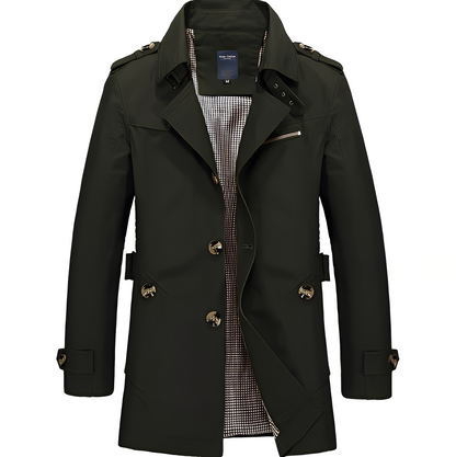 Harry - Lässige, mittellange Windjacke für Herren