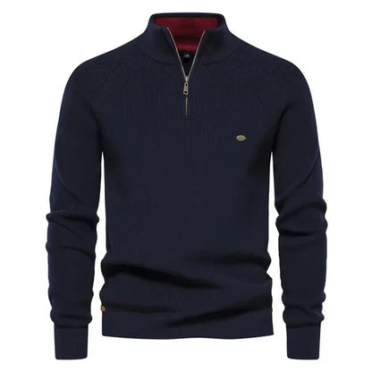 Juan - Bequemer Baumwollstrickpullover