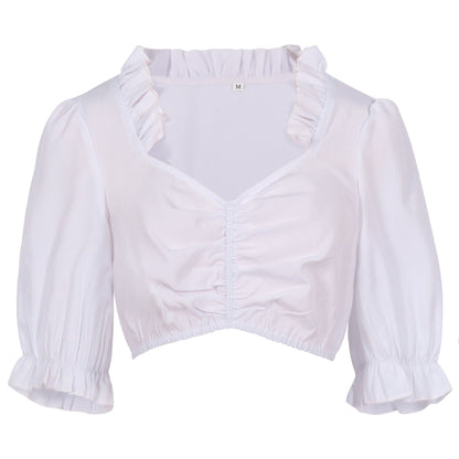 Ashlie - Klassisches Oktoberfest-Kleid für Damen mit Schlitz