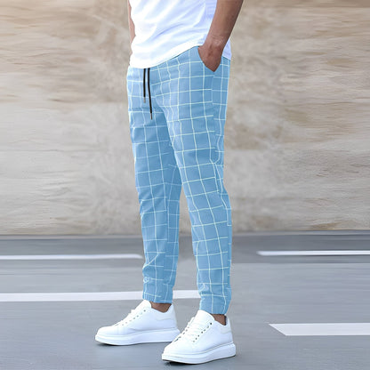 Geoffroy - Lässige Herrenhose mit Kordelzug