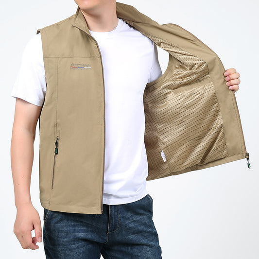 Marvin - Lässige Weste mit Taschen für Herren