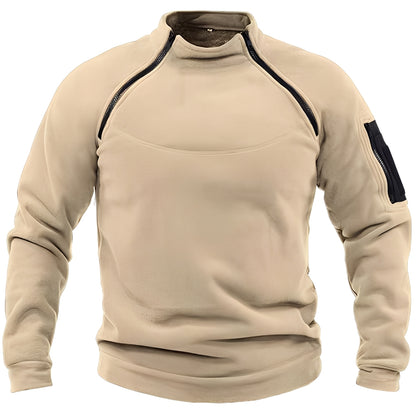 Jericho - Lässiger taktischer Fleecepullover für Herren
